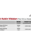 Ø5,3 mm Yıldız Başlı Kabin Vidaları - Görsel 2