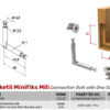 Çift Taraflı Hareketli Minifiks Mili - Görsel 2
